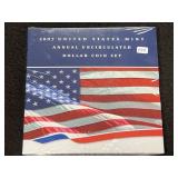 2007 ANNUAL UNC DOLLAR COIN SET - CONTAINS