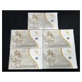 (5) 2014 US MINT PRESIDENTIAL $1 COIN PROOF SETS