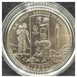 2011 US ARMY UNC CLAD HALF-DOLLAR -