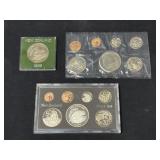 1986 NEW ZEALAND "KAKAPO" PROOF SET - DOLLAR COIN