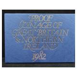 1982 GREAT BRITIAN PROOF COIN SET