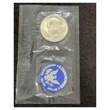 1973 UNC EISENHOWER SILVER DOLLAR
