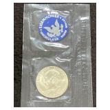 1973 UNC EISENHOWER SILVER DOLLAR