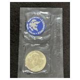 1973 UNC EISENHOWER SILVER DOLLAR