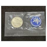 1973 UNC EISENHOWER SILVER DOLLAR