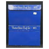 (2) 1971 US MINT PROOF SETS