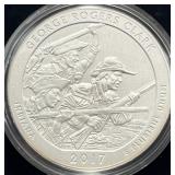 2017 AMERICA THE BEAUTIFUL 5 OZ UNC SILVER COIN -