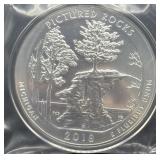 2018 AMERICA THE BEAUTIFUL 5 OZ UNC SILVER COIN -