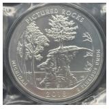 2018 AMERICA THE BEAUTIFUL 5 OZ UNC SILVER COIN -