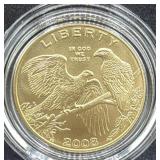 2008 BALD EAGLE UNC $5 GOLD COIN -