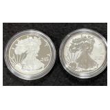 2012 SAN FRANCISCO SILVER EAGLE 2-COIN PROOF SET -