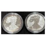 2012 SAN FRANCISCO SILVER EAGLE 2-COIN PROOF SET -