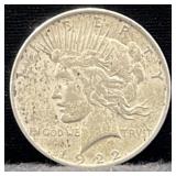 1922 PEACE SILVER DOLLAR