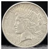 1922-S PEACE SILVER DOLLAR