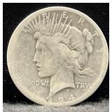 1924-S PEACE SILVER DOLLAR