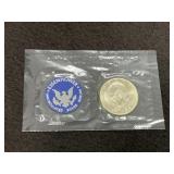 1972 UNC EISENHOWER SILVER DOLLAR