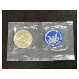 1972 UNC EISENHOWER SILVER DOLLAR