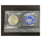 1972 UNC EISENHOWER SILVER DOLLAR