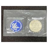 1971 UNC EISENHOWER SILVER DOLLAR