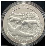 2017 AMERICA THE BEAUTIFUL 5 OZ UNC SILVER COIN -