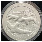 2017 AMERICA THE BEAUTIFUL 5 OZ UNC SILVER COIN -