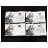 (4) 2008 STATE QUARTER SILVER PROOF SETS -