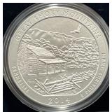 2014 AMERICA THE BEAUTIFUL 5 OZ UNC SILVER COIN -