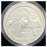 2014 AMERICA THE BEAUTIFUL 5 OZ UNC SILVER COIN -