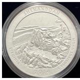 2014 AMERICA THE BEAUTIFUL 5 OZ UNC SILVER COIN -