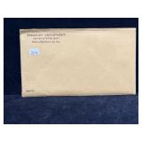 1961 SILVER PROOF SET - SEALED ENVELOPE