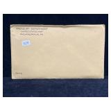 1961 SILVER PROOF SET - SEALED ENVELOPE
