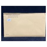 1961 SILVER PROOF SET - SEALED ENVELOPE