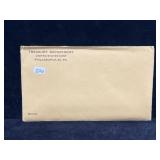 1961 SILVER PROOF SET - SEALED ENVELOPE