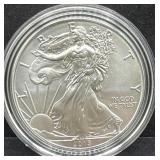 2015 UNC SILVER EAGLE - 99.9% SILVER -