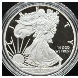 2015-W PROOF SILVER EAGLE - 99.9% SILVER -