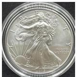2015 UNC SILVER EAGLE - 99.9% SILVER -