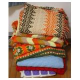 (7) Handmade Crochet & Knitted Throw Blankets