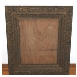 Antique Ornate Gilt-Gesso Wood Picture Frame