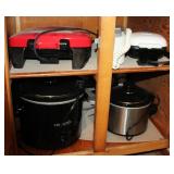 Small Appliances Cabinet Contents