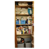 Bathroom Cleaner & Linen Closet Contents