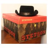 Stetson 'Revenger' Cowboy Hat w/Feathers 7 1/8