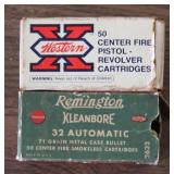 32 Automatic Casings & Bullets
