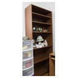 Wooden 6 Shelf Bookcase