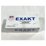 1,000 EXAKT EXT-9 SMALL PISTOL PRIMERS - STANDARD