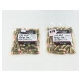 100 RDS OF PARABELLUM .380 ACP AMMO - 100 GR FMJ