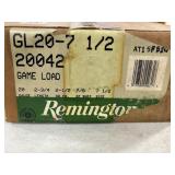 250 RDS OF REMINGTON 20 GA SHOTGUN SHELLS -