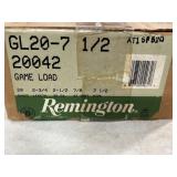 250 RDS OF REMINGTON 20 GA SHOTGUN SHELLS -