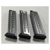 (3) RUGER AMERICAN 9MM 17 ROUND MAGAZINES
