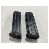 (2) SIG SAUER 9MM 15 ROUND MAGAZINES