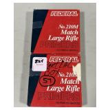 157 FEDERAL LARGE RIFLE PRIMERS